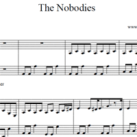 Marilyn Manson The Nobodies Sheet Music