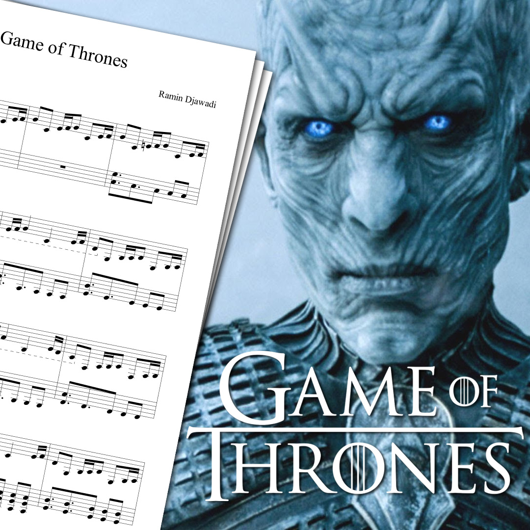 Game of Thrones Theme Sheet Music - Download & Print piano PDF / Midi