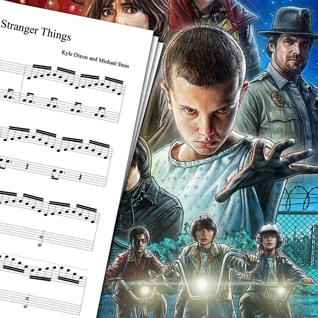 Stranger Things Theme Sheet Music - Download & Print piano PDF / Midi