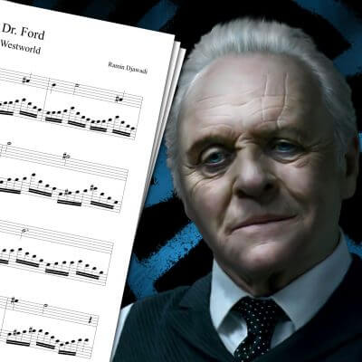 paint it black westworld sheet music